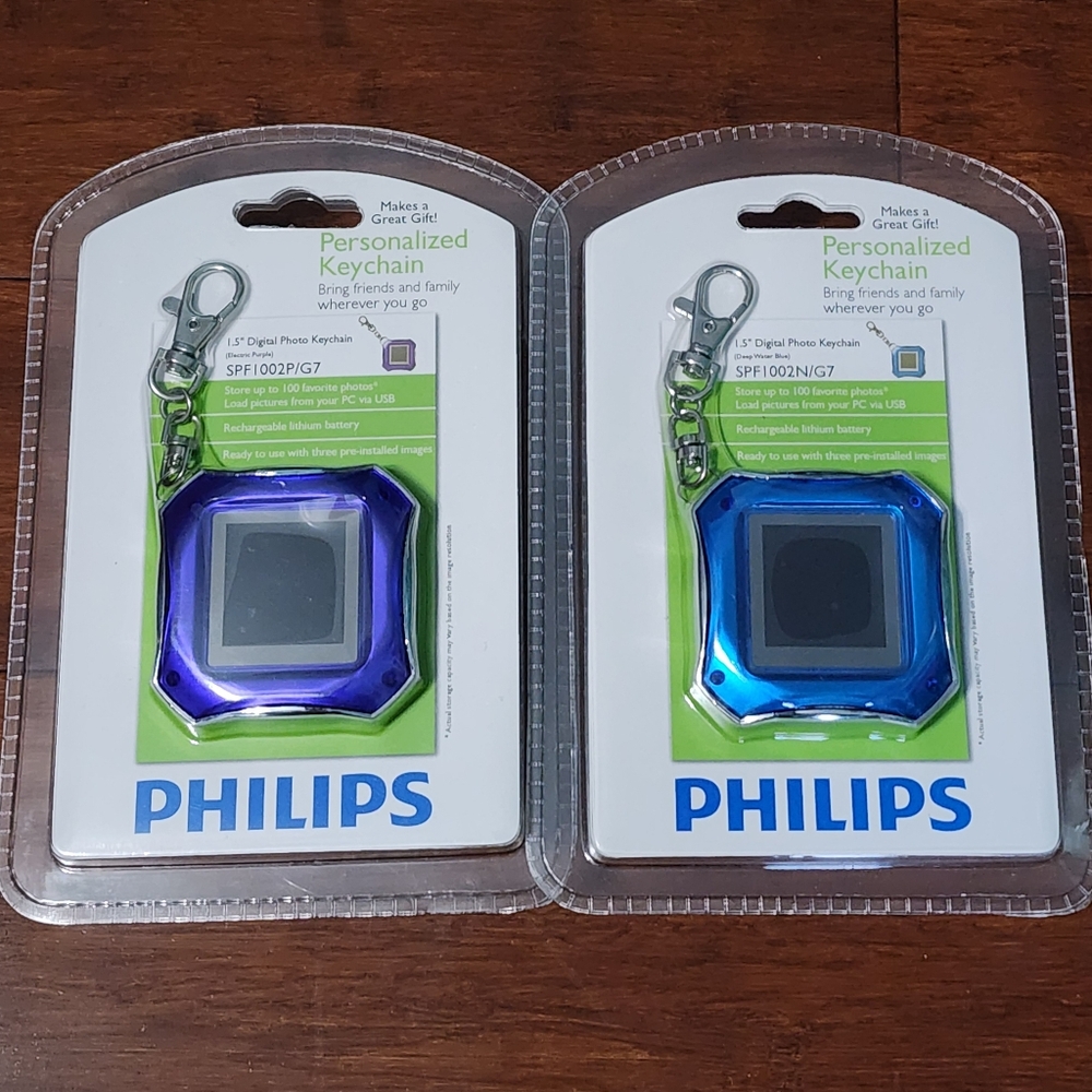Philips Personalized 1.5" Digital Photo Keychains